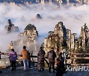 (SP)CHINA-HUNAN-ZHANGJIAJIE-DOWNHILL MOUNTAIN BIKING-TOURISM (CN)