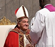 VATICAN POPE FRANCIS PENTECOST MASS