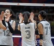 (SP)BRAZIL-RIO DE JANEIRO-VOLLEYBALL-NATIONS LEAGUE-WOMEN-KOR VS DOM