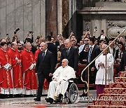 VATICAN POPE FRANCIS PENTECOST MASS