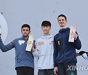 (SP)CHINA-SHANGHAI-OLYMPIC QUALIFIER SERIES-SPORT CLIMBING-MEN'S BOULDER & LEAD-FINAL(CN)