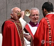 VATICAN POPE FRANCIS PENTECOST MASS