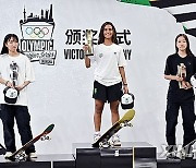 (SP)CHINA-SHANGHAI-OLYMPIC QUALIFIER SERIES SHANGHAI-SKATEBOARDING-WOMEN'S STREET-FINAL (CN)