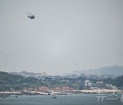 [포토] 라이칭더 취임 하루 전…대만-중국 긴장 고조