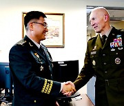 South Korean army chief meets with ally counterparts in US trip