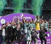 [VIDEO] Celtic lift trophy after winning Scottish Premiership; watch all the celebrations