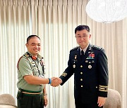 박완수 육군참모총장, 말레이시아 참모총장과 앙자대담