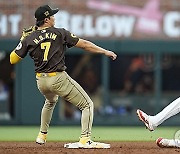 Padres Braves Baseball