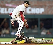 Padres Braves Baseball