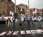 ITALY IRAN PROTEST