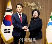 오세훈 또 만난 신계용 과천시장 '과천~방배도로' 신설 건의