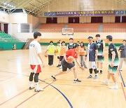 ‘찾아가는 재능 기부’ SK, 체력 전지훈련도 고성에서 하게 된 사연