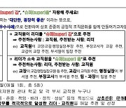 '교직원=슈퍼을' 공문 보낸 교육지원청, '사과 없이' 대체공문