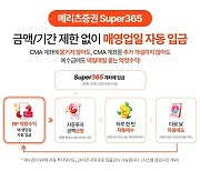 메리츠증권 'Super365 계좌' 예탁자산 5천억원 돌파