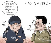 [경기만평] 나락가는거 한순간...