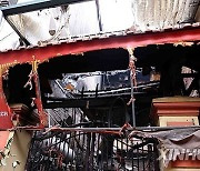 (SpotNews)VIETNAM-HANOI-RENTAL BUILDING-FIRE