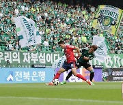 프로축구 K리그1 전북, 김천과 득점 없이 0-0 무승부