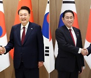 尹대통령, 기시다·리창에 두부·만두로 만든 한식 대접