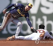 Brewers Red Sox Baseball