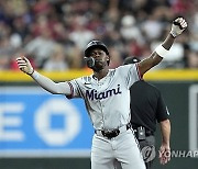 Marlins Diamondbacks Baseball