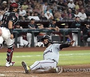 Marlins Diamondbacks Baseball