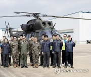 국산 명품 헬기 수리온 최종호기 수락시험비행 완료