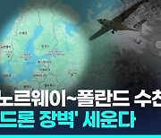 [영상] "러 하이브리드전 막아라"…나토 6개국, 수천km '드론장벽' 추진