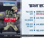 ‘얼차려’ 받다 훈련병 사망…규정 어긴 정황?