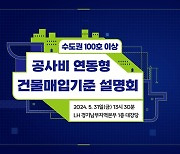 LH, 31일 수도권 100가구 이상 신축 매입임대 '매입 기준' 설명회