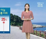 [날씨] 부산 낮 25도 ‘초여름 더위’…곳곳 강풍 주의