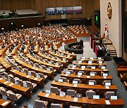 끝까지 '巨野 독주'… 5개법안 단독처리