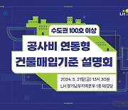 LH, 31일 '수도권 100호 이상' 신축 매입임대 설명회