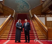 윤석열 대통령, 무함마드 UAE 대통령과 공식 만찬