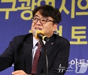 의대 증원 질문에 답하는 이상호 대구시의사회 수석부회장