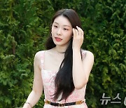 김연아, 핑크빛 미모