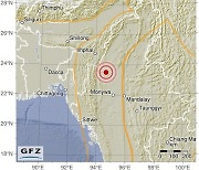 미얀마-인도 국경서 규모 5.6 지진 발생