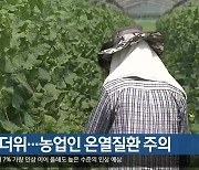 이른 더위…농업인 온열질환 주의