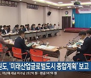 강원도, ‘미래산업글로벌도시 종합계획’ 보고