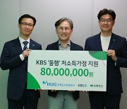 HUG, 저소득 가정 후원금 8000만 원 초록우산에 전달…2017년부터 총 9억8000만 원 지원