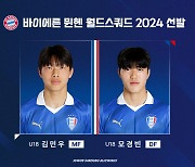 '0.2% 확률 뚫었다' 수원 삼성 모경빈·김민우, 뮌헨 월드스쿼드 2024 선발 쾌거