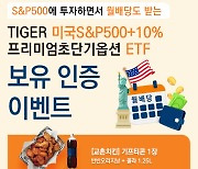 ‘TIGER 미국S&P500+10%프리미엄초단기옵션’, 일주일만 순자산 600억 돌파