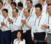 與 첫 워크숍서 '원구성 강력 대응·정책대안 활성화' 공감대(종합)