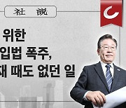 [사설] 李 한 사람 위한 당헌 개악 입법 폭주, 제왕적 총재 때도 없던 일