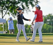 김세영·신지은, US여자오픈 1R 공동 5위…선두 사소 유카와 2타차 [LPGA 메이저]