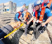 사천해경, 호흡곤란 70대 섬마을 응급환자 구조