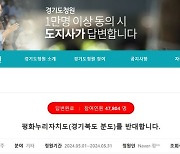 김동연, '평화누리도 반대' 도민청원 답변…"국가 발전 프로젝트"