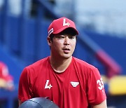 한유섬 ‘힘 좀 써볼까’ [MK포토]