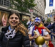 Britain Soccer Champions League Fans