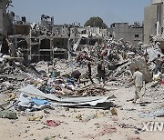 MIDEAST-GAZA-JABALIA REFUGEE CAMP-ISRAEL-MILITARY OPERATION-AFTERMATH