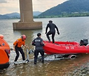 낙동강서 보트 뒤집어져 40대 심정지